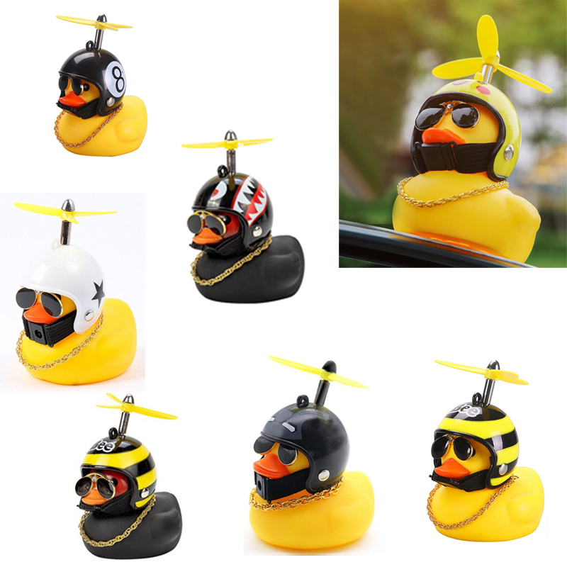 Aero Cycling Helmet - Auto Badeend Speelgoed Met Helm Kleine