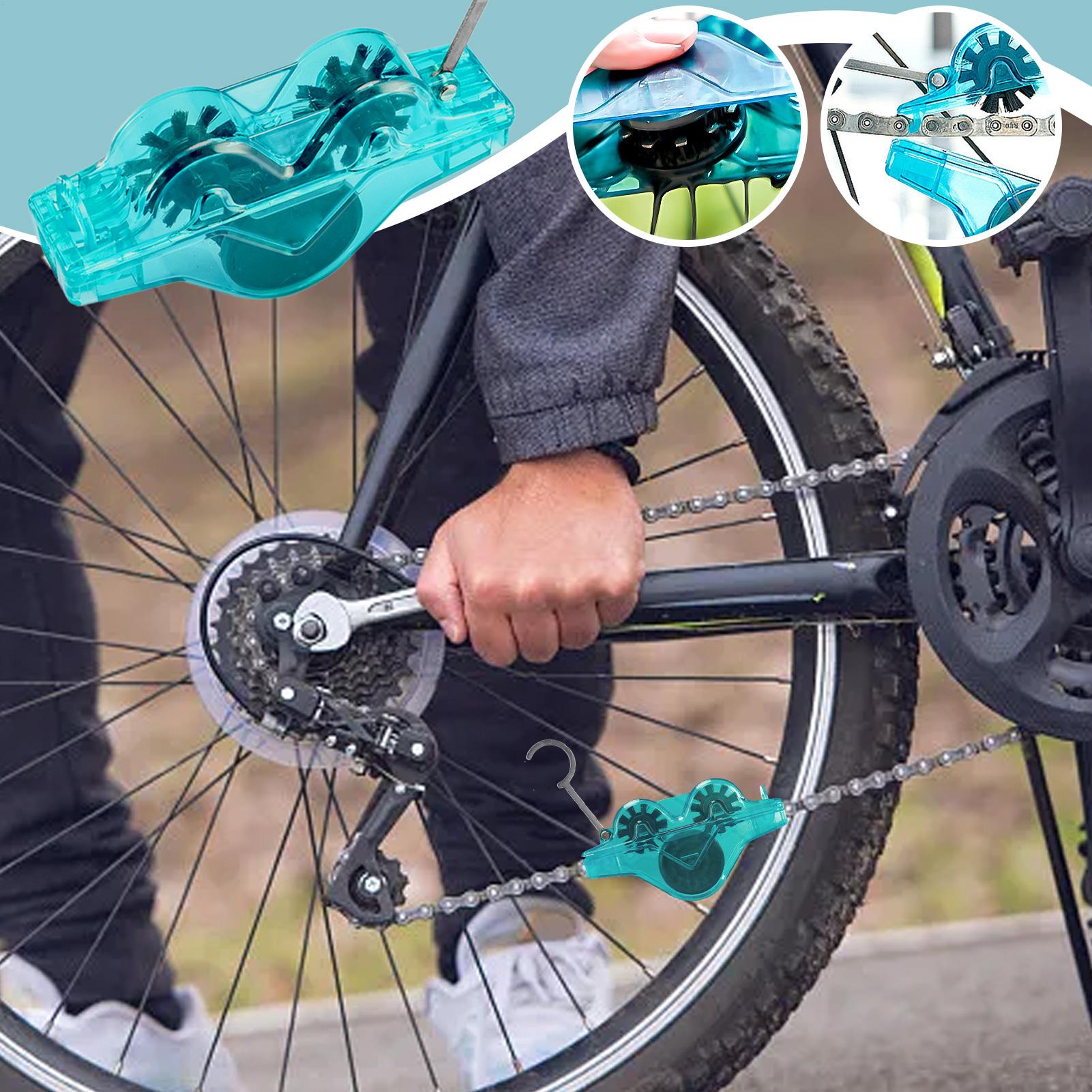 Cycling Gear For Women - Fietskettingreiniger Fietsaccessoires met 360 graden borstels