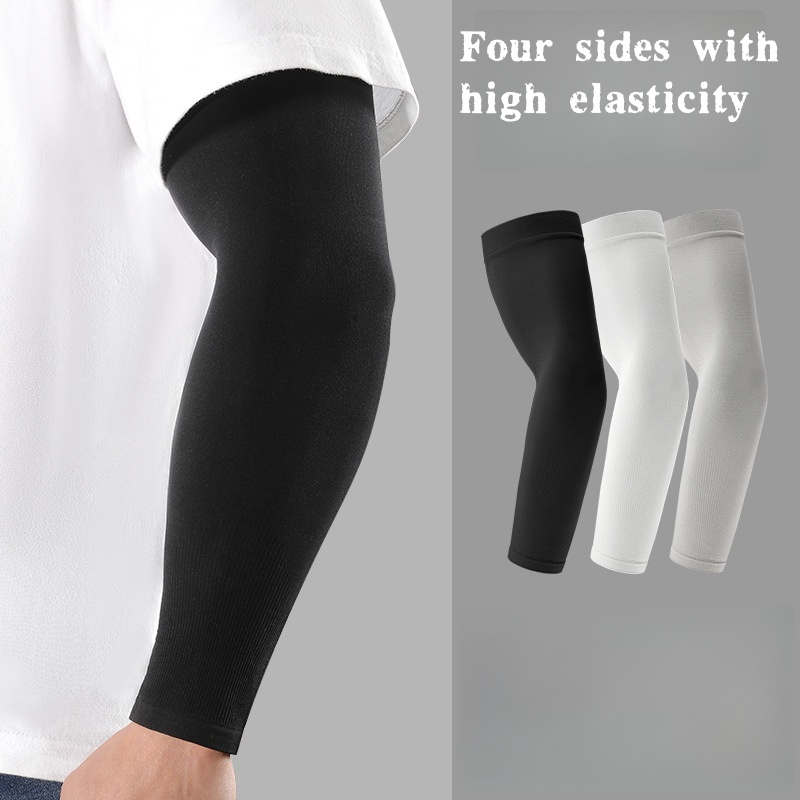 Cycling Gear For Women - 2 stuks ijszijde armmouwen, ademende UV-beschermingsarm