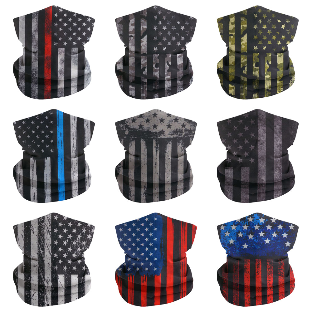 Cycling Gear For Women - USA Vlag Halsbeenkap Gezichtsmasker Amerikaanse Mannen