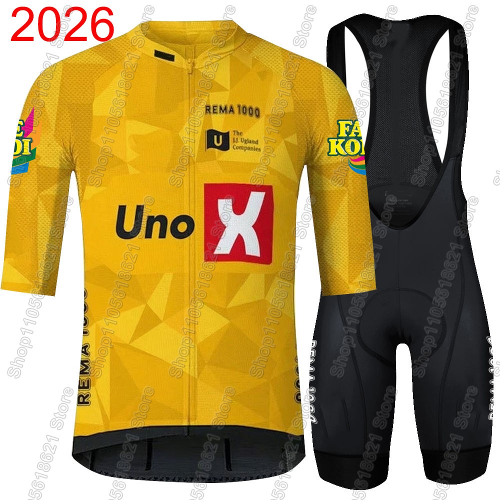 Cycling Bib Shorts - Uno X Spanje Tour 2026 Team