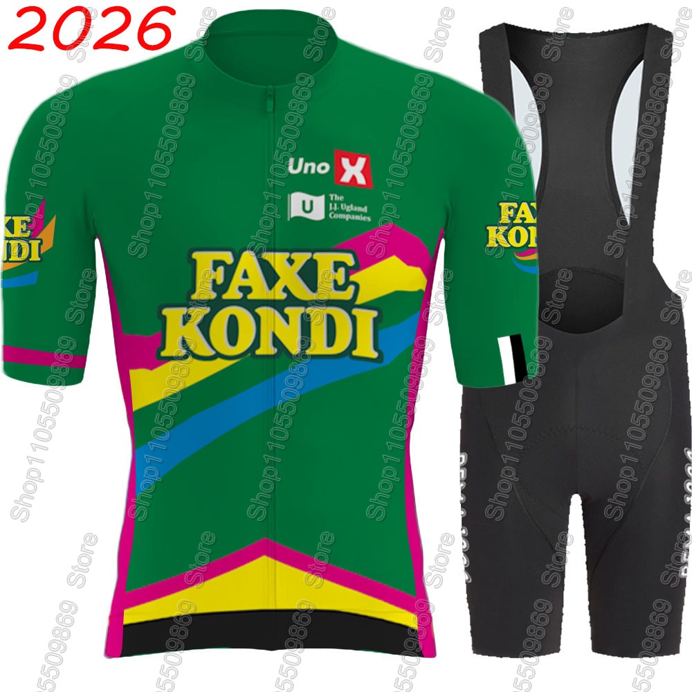 Cycling Bib Shorts - UNO X 2026 Pro Team Fietskledingset