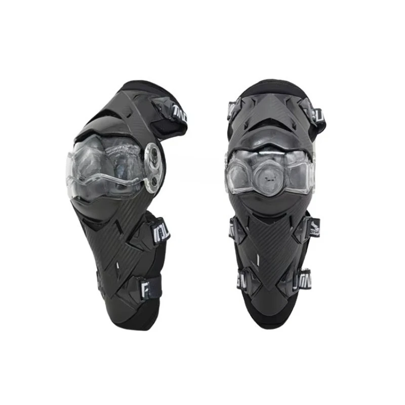 Cycling Hand Gear - Off-road kniebeschermers voor tieners, zwart, kniebrace