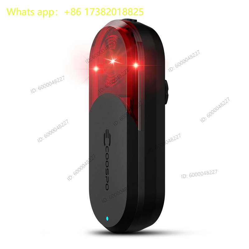 Bike Tail Light - TR70 Radar Achterlicht Slimme Fietsachterlicht Remwaarschuwing
