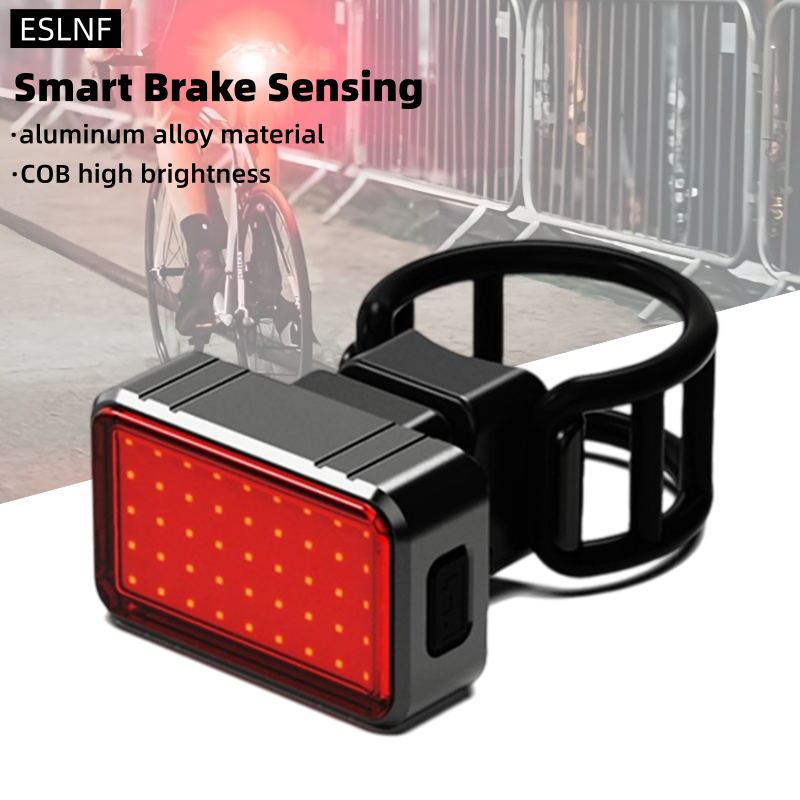 Bike Tail Light - USB Oplaadbaar Fietsachterlicht IPX6 Waterdicht Slimme