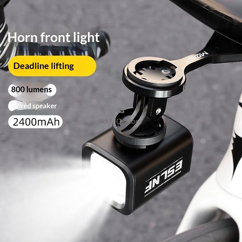 Oplaadbare hoorn fietskoplamp  - Road Cycling Essential Gear recensie en prijs