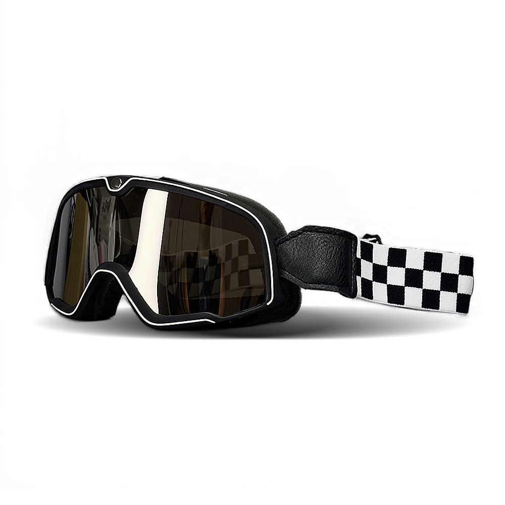 Retro Motorhelm Pilot Goggles  - Aero Cycling Helmet recensie en prijs