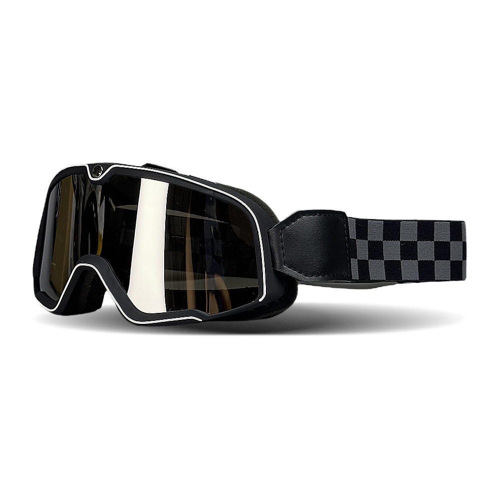 Retro Motorhelm Pilot Goggles  - Aero Cycling Helmet recensie en prijs