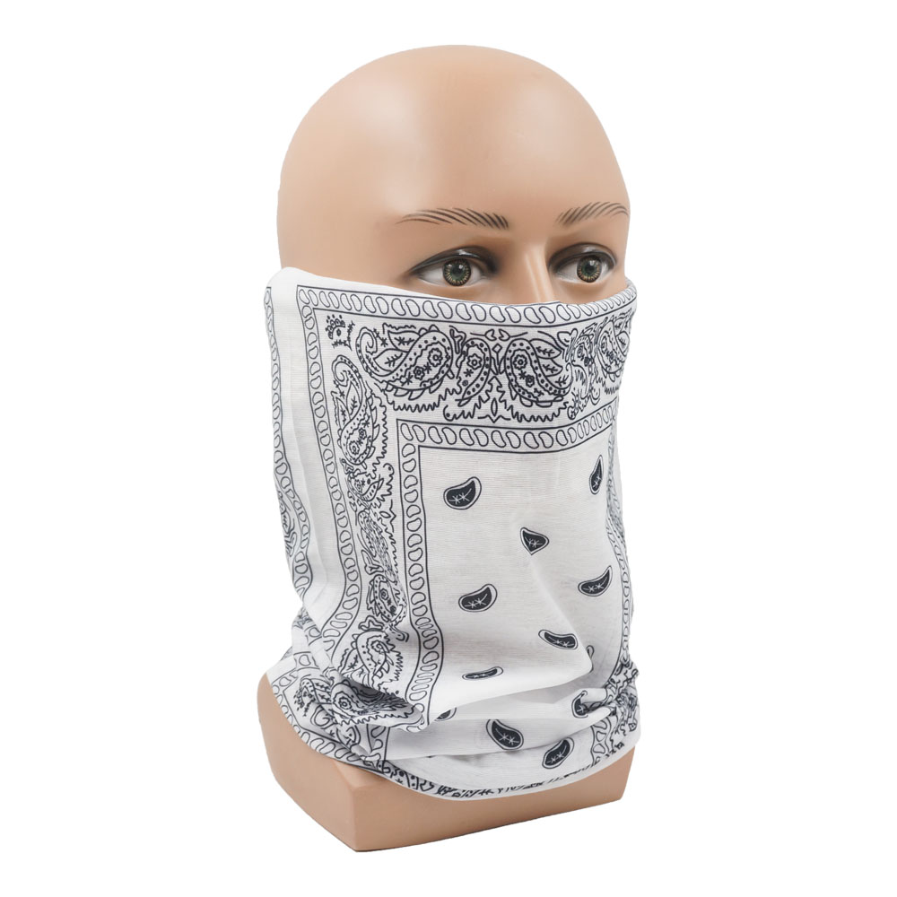 Wit Paisley Neck Gater Tube Ma - Cycling Gear For Women recensie en prijs