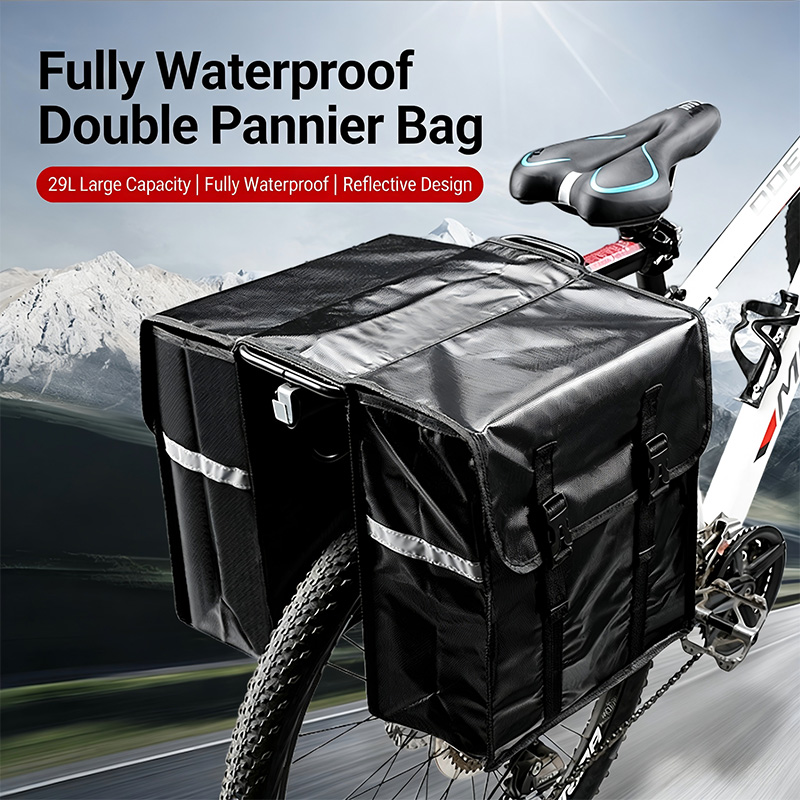 Waterdichte dubbelzijdige fiet - Cycling Gear Duffle recensie en prijs