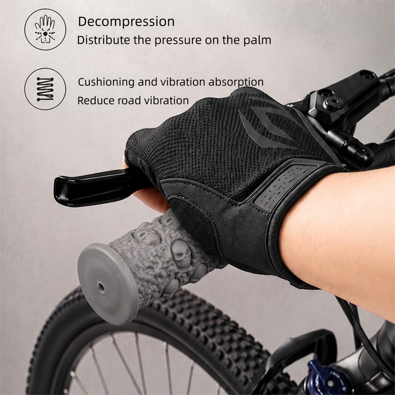 Fietsstuurgrepen, Skull Lock-O - Cycling Hand Gear recensie en prijs