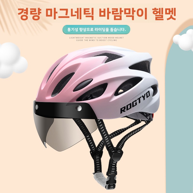 Magnetisch vizier Fietshelm Ge - Road Cycling Essential Gear recensie en prijs