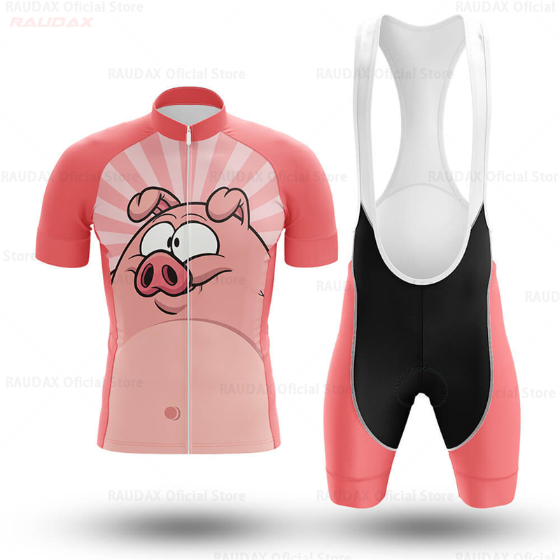 Grappige varkenscartoon anime  - Cycling Gear Padding recensie en prijs
