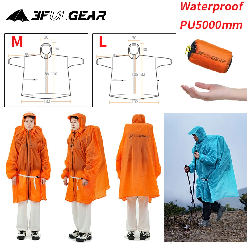 3F UL GEAR Rits Regenjas 15D N - Cycling Gear For Rain recensie en prijs
