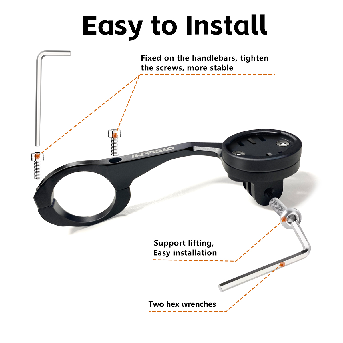 Aluminiumlegering Koplampbeves - Cycling Gear Mount recensie en prijs
