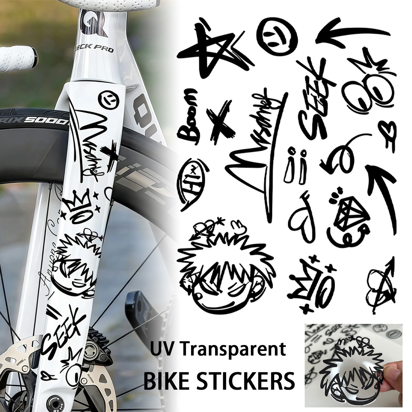 UV-transparante graffiti DIY f - Aero Cycling Helmet recensie en prijs
