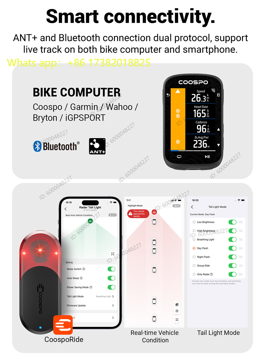 TR70 Radar Achterlicht Slimme  - Bike Tail Light recensie en prijs