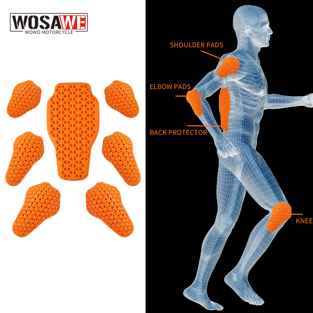 WOSAWE Motorjas Voeringbescher - Cycling Gear Padding recensie en prijs