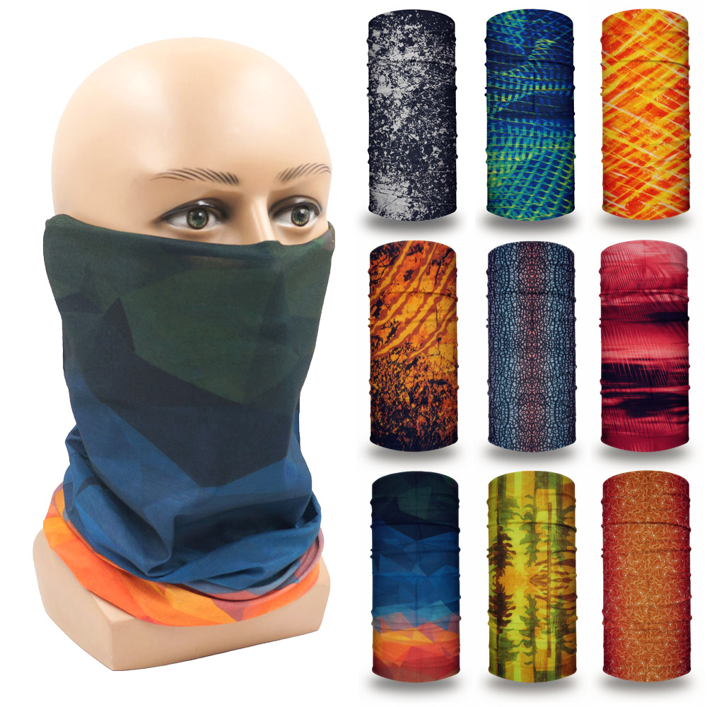 Kleurrijke prints haarbandana  - Cycling Gear For Women recensie en prijs