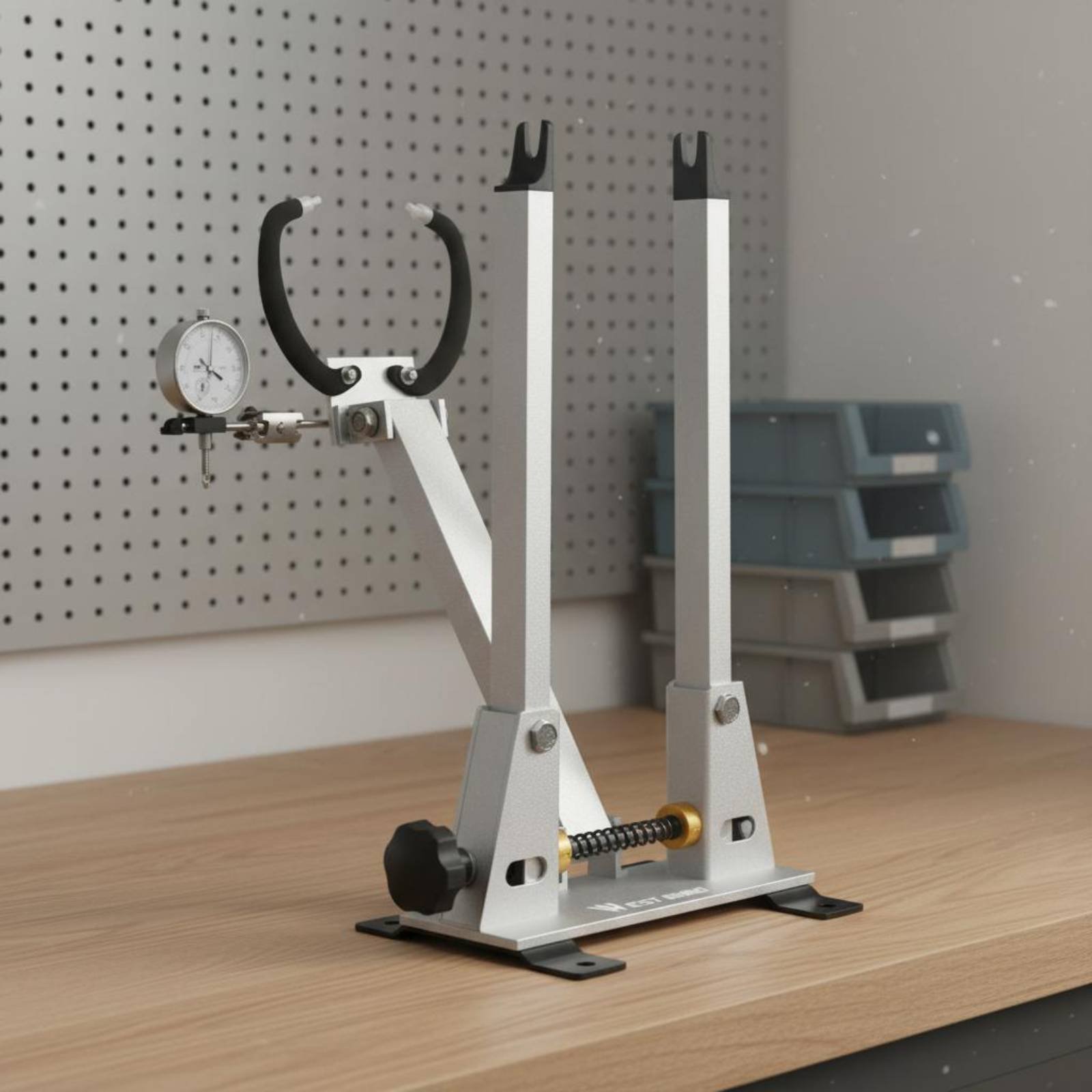 Tweewielige wielrichtstandaard - Cycling Gear Stand recensie en prijs