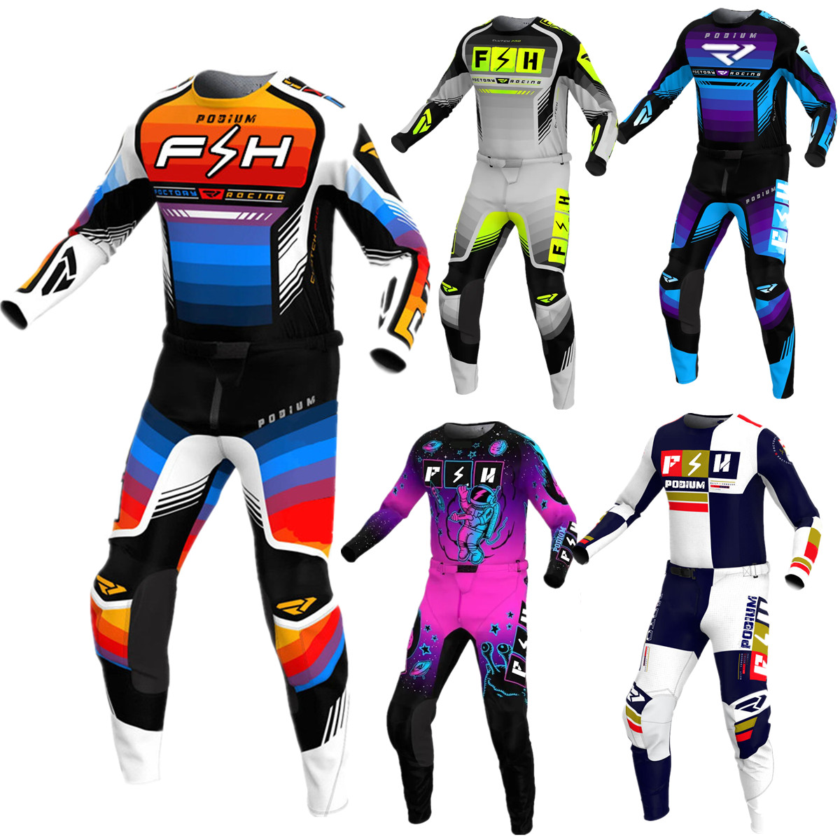 2024 FH Jersey Set MX Gear Set - Cycling Gear Kit recensie en prijs