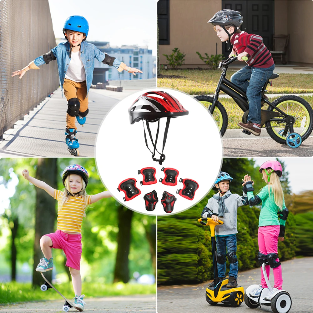7 Stuks Fiets Sport Beschermen - Cycling Gear Padding recensie en prijs