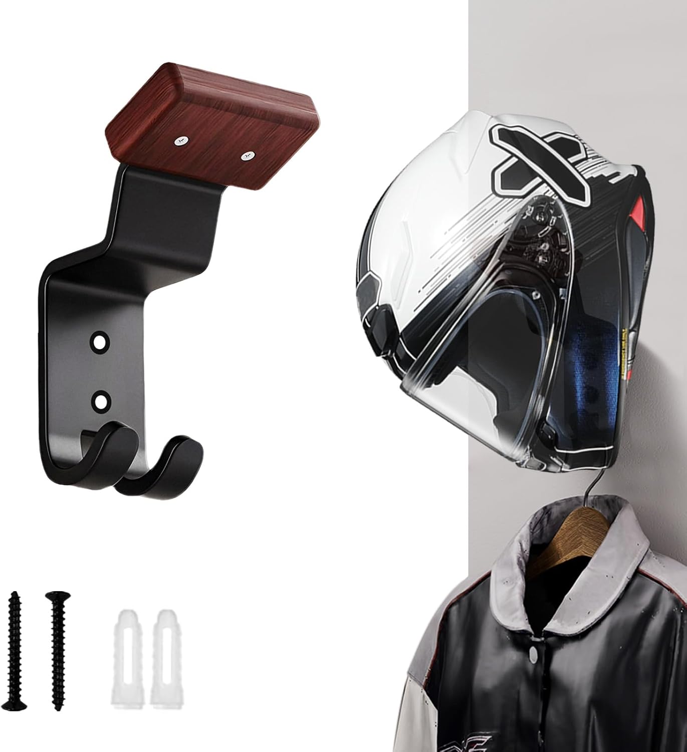 Wandbevestiging voor motorhelm - Cycling Gear Stand recensie en prijs