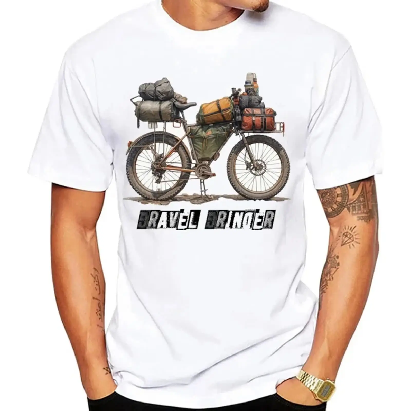 Gravel Bikepacking Fiets T-Shi - Cycling Gear Design recensie en prijs