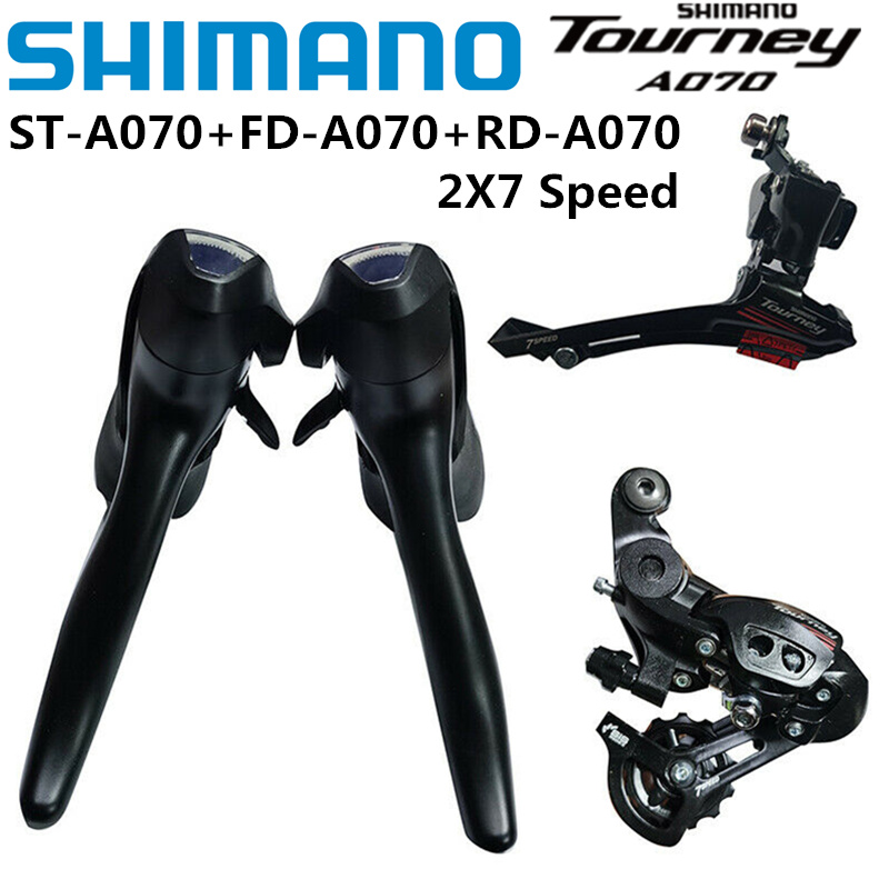 SHIMANO TOURNEY A070 2x7 Speed - Cycling Gear Kit recensie en prijs